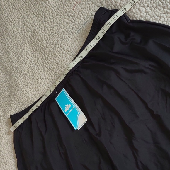 NWT Aquabelle Swimsuits For All Size 26 Black Swim Skirt Bottom - Picture 10 of 14